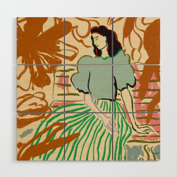 FIRST WARM DAY AFTER WINTER Wood Wall Art Gallery Image 1