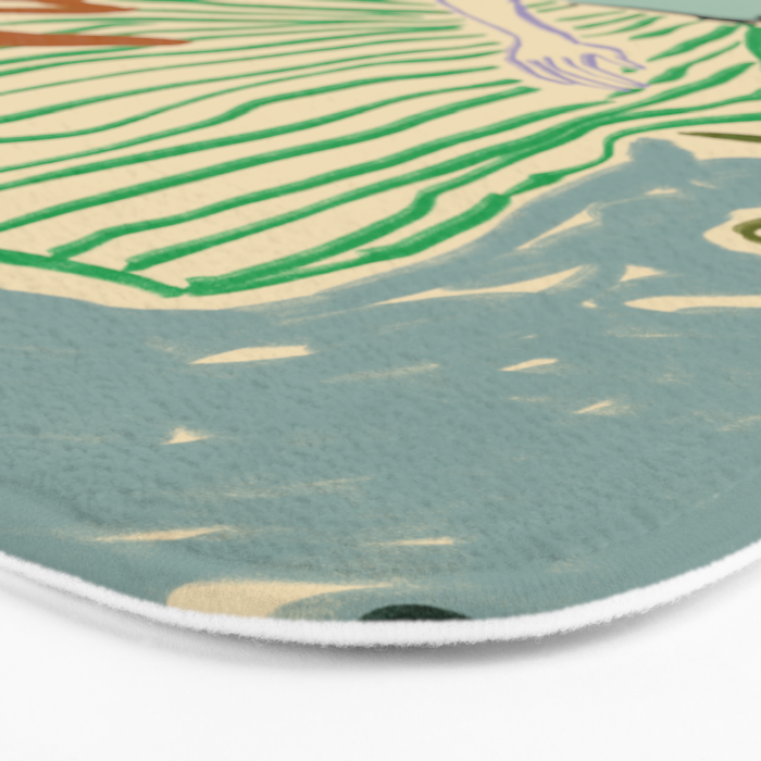 FIRST WARM DAY AFTER WINTER Bath Mat Gallery Image 3