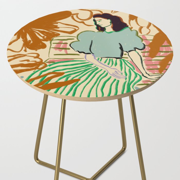 FIRST WARM DAY AFTER WINTER Side Table Gallery Image 2