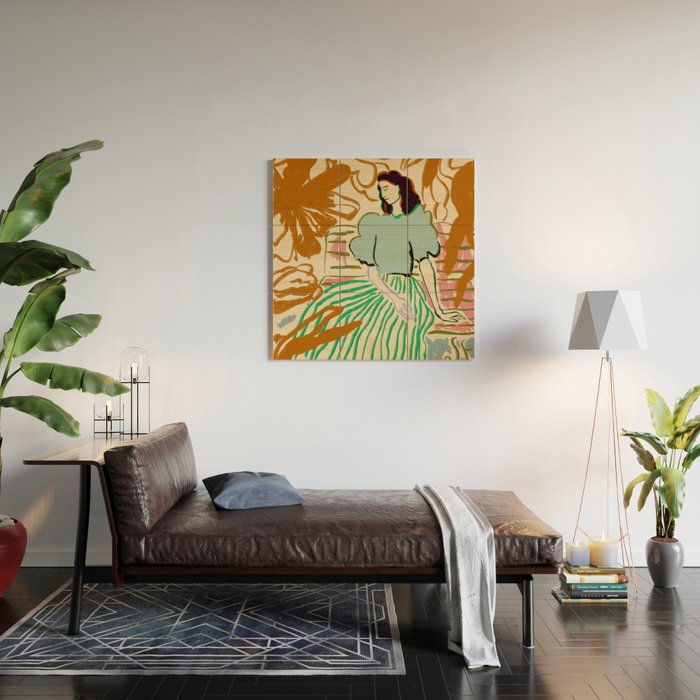 FIRST WARM DAY AFTER WINTER Wood Wall Art Gallery Image 2