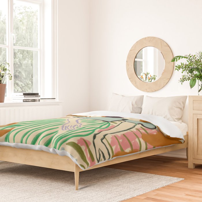 FIRST WARM DAY AFTER WINTER Duvet Cover Gallery Image 2