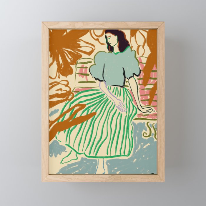 FIRST WARM DAY AFTER WINTER Mini Art Print Gallery Image 1