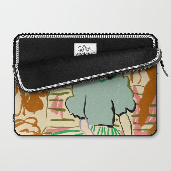 FIRST WARM DAY AFTER WINTER Laptop Sleeve Gallery Image 2