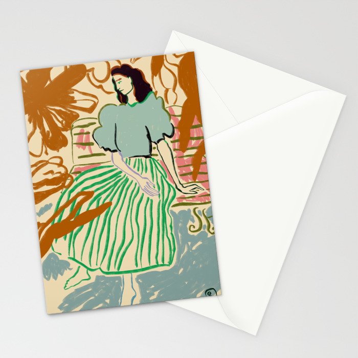 FIRST WARM DAY AFTER WINTER Stationery Card Gallery Image 2