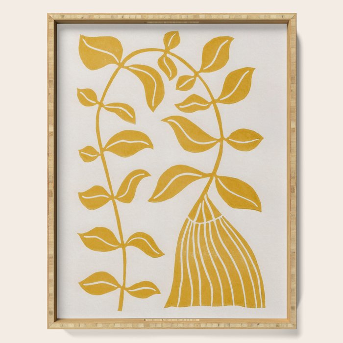 Leafy Cascade Serving Tray Gallery Image 1