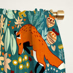 Woodland Pattern Window Curtain Gallery Image 2