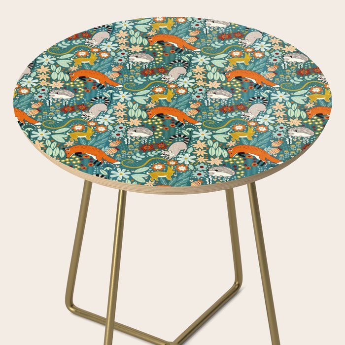 Woodland Pattern Side Table Gallery Image 2
