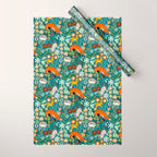 Woodland Pattern Wrapping Paper Gallery Image 1