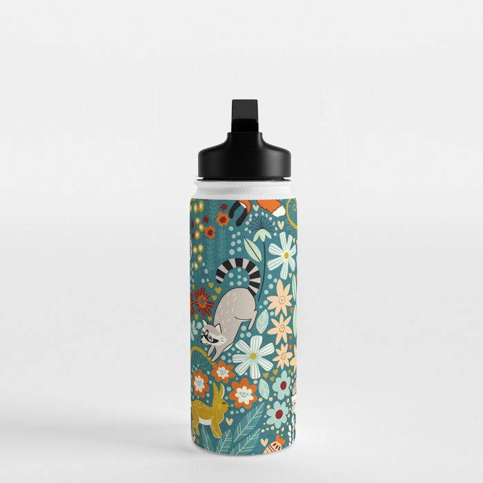 Woodland Pattern Water Bottle Gallery Image 3