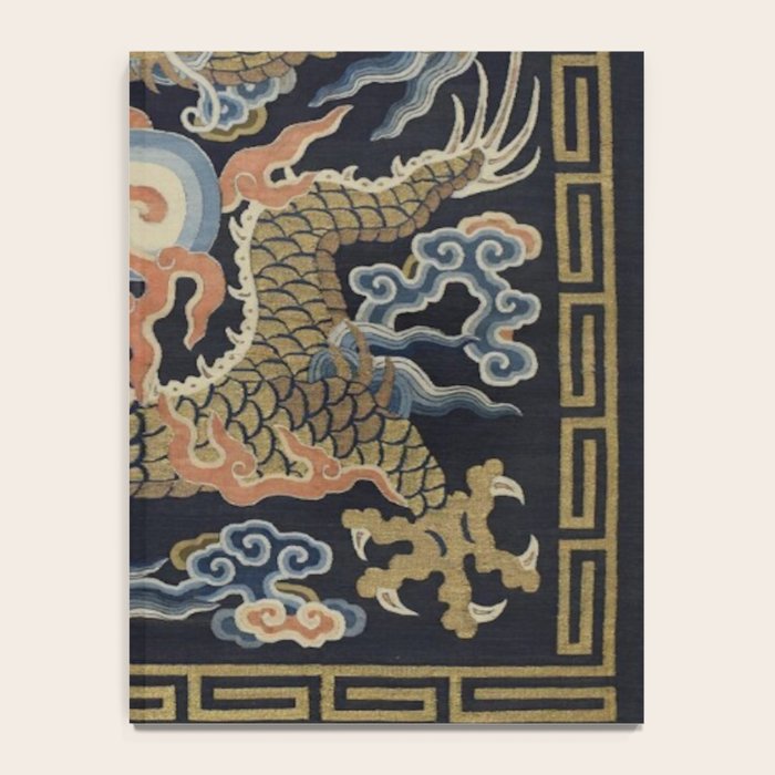 Antique 18th Century Chinese Dragon Notebook Gallery Image 4
