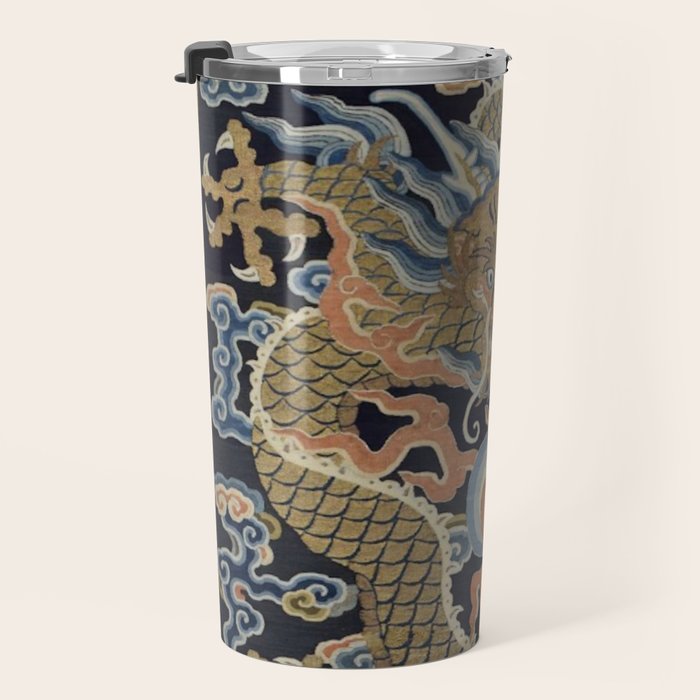 Antique 18th Century Chinese Dragon Travel Mug Gallery Image 3