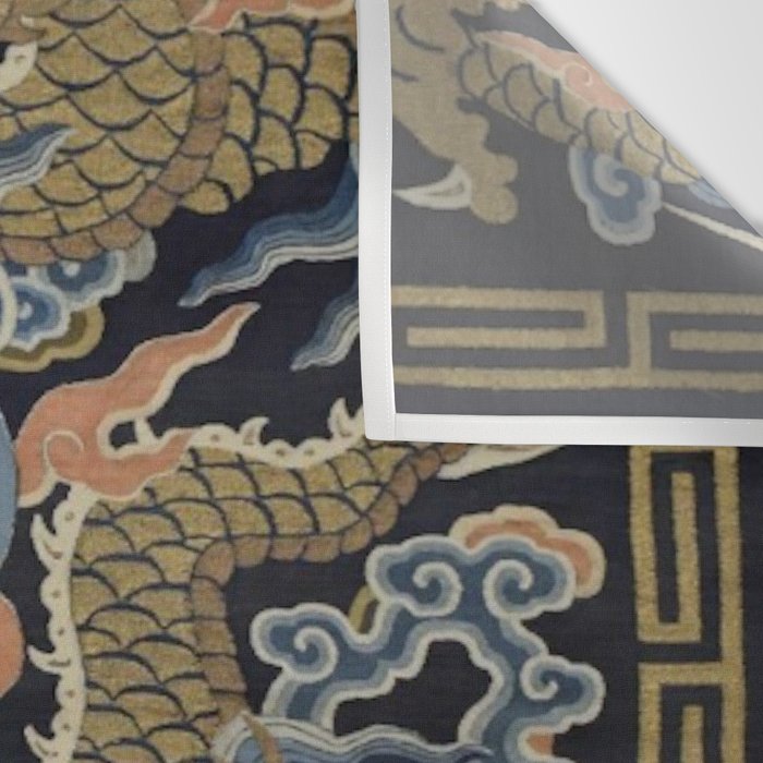 Antique 18th Century Chinese Dragon Wall Tapestry Gallery Image 3