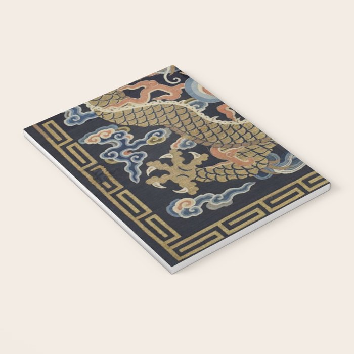 Antique 18th Century Chinese Dragon Notebook Gallery Image 3