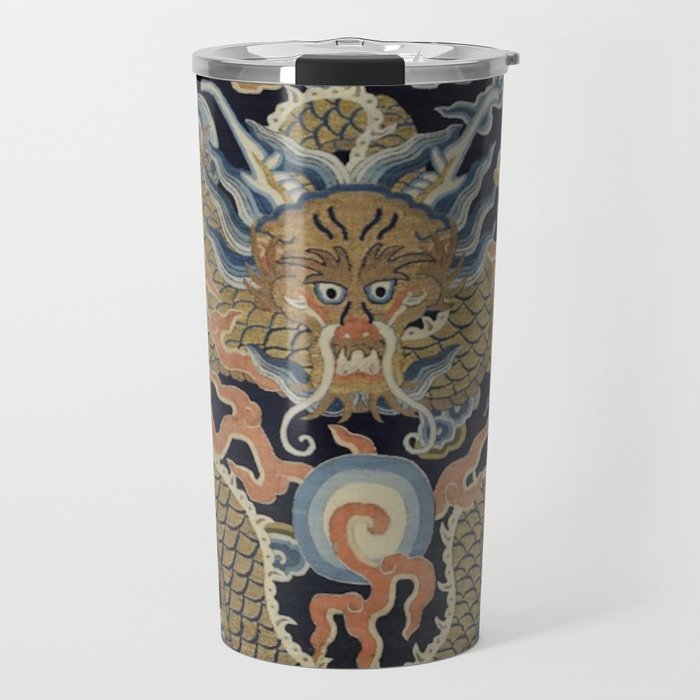 Antique 18th Century Chinese Dragon Travel Mug Gallery Image 1