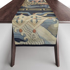 Antique 18th Century Chinese Dragon Table Runner Gallery Image 1