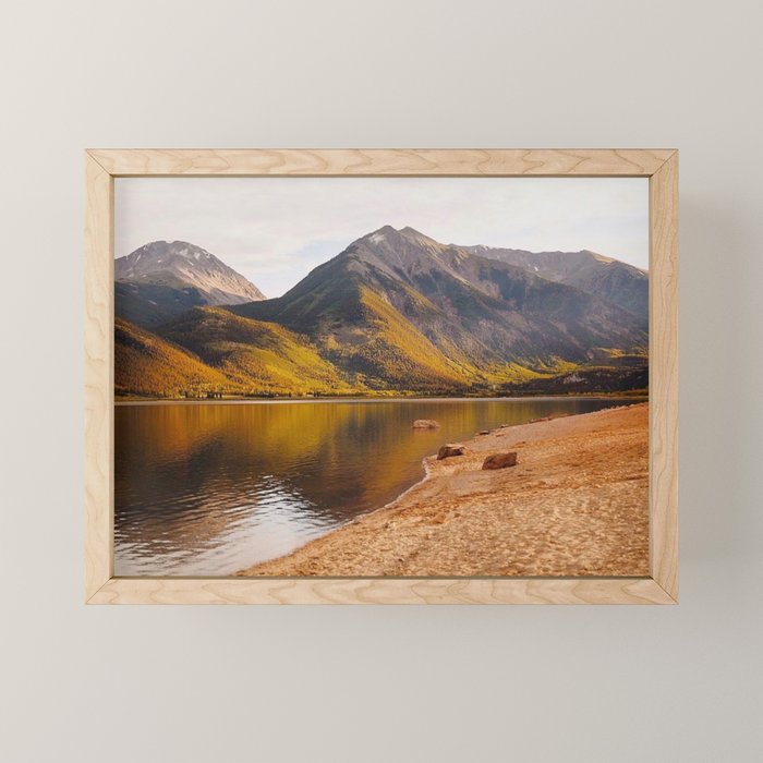Twin Lakes Sunset Mini Art Print Gallery Image 1