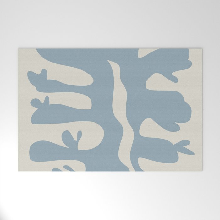 Leaf plant cut out Welcome Mat Gallery Image 1