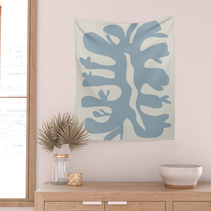 Leaf plant cut out Wall Tapestry Gallery Image 2