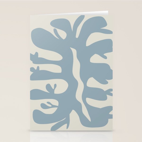 Leaf plant cut out Stationery Card Gallery Image 1
