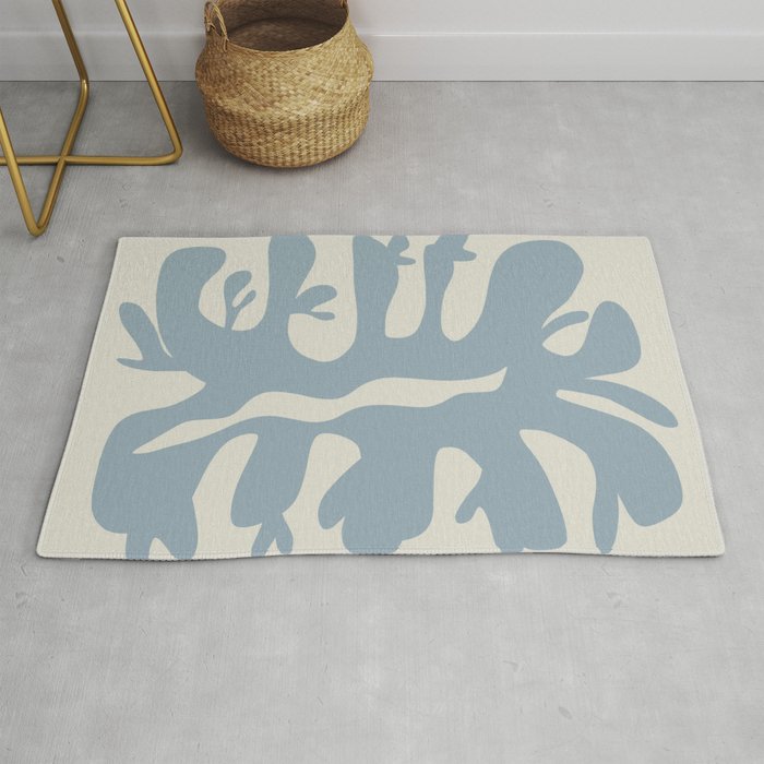 Leaf plant cut out Rug Gallery Image 1