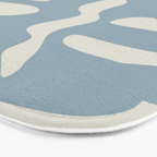 Leaf plant cut out Bath Mat Gallery Image 3