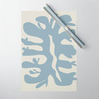 Leaf plant cut out Wrapping Paper Gallery Image 1