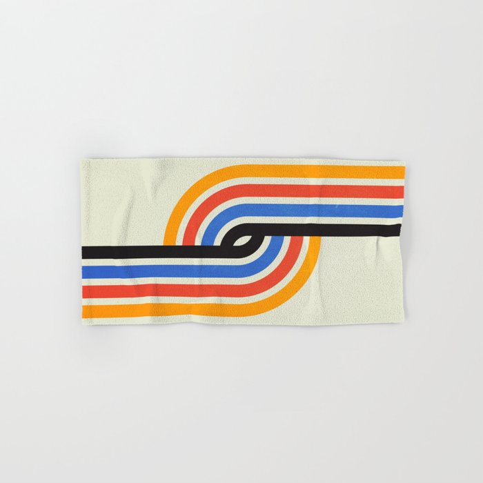 Bauhaus Tracks Bath Towel Gallery Image 1