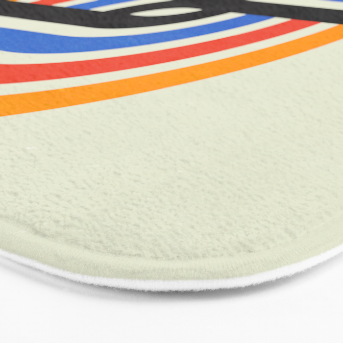 Bauhaus Tracks Bath Mat Gallery Image 3