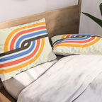 Bauhaus Tracks Pillow Sham Gallery Image 2