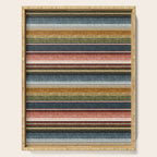 serape southwest stripe - earth tones Serving Tray Gallery Image 1