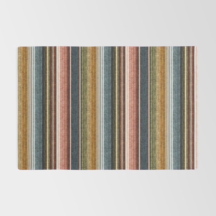 serape southwest stripe - earth tones Rug Gallery Image 2