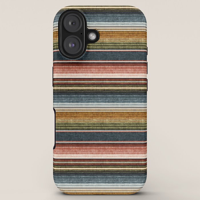 serape southwest stripe - earth tones iPhone Case Gallery Image 5