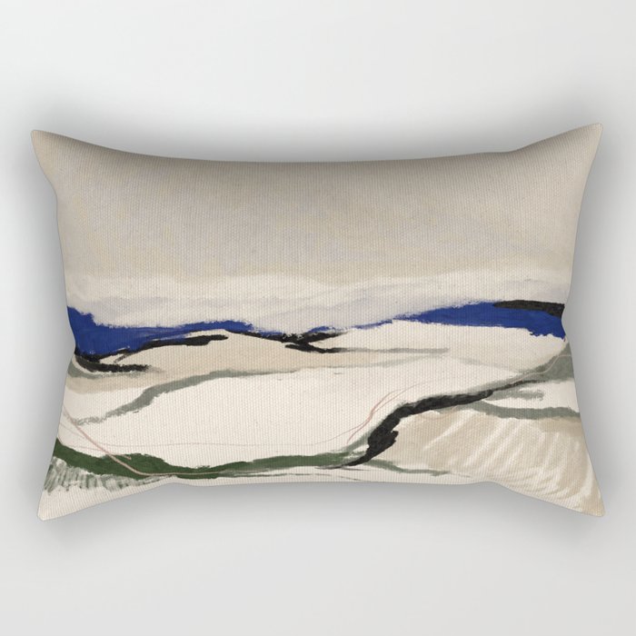 Beach Track Rectangular Pillow Gallery Image 2