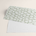 Abstract organic dots - pastel sage green pattern Wrapping Paper Gallery Image 2