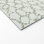 Abstract organic dots - pastel sage green pattern Welcome Mat Gallery Image 2