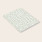 Abstract organic dots - pastel sage green pattern Notebook Gallery Image 2
