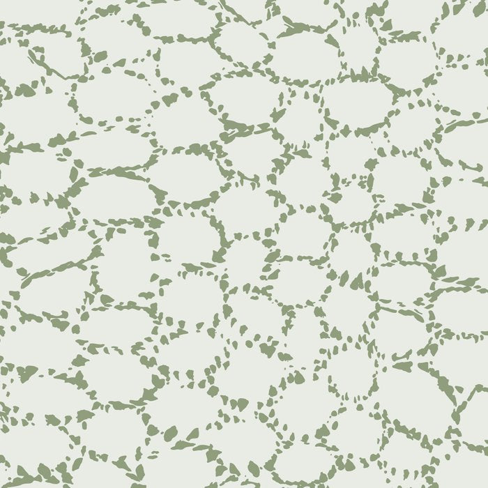 Abstract organic dots - pastel sage green pattern Coffee Mug Gallery Image 2