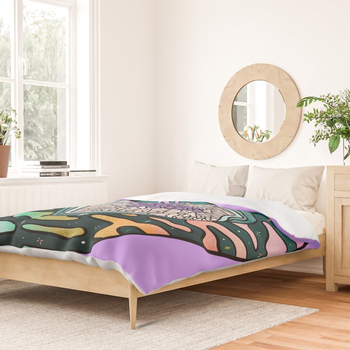 Capricorn Crystal Duvet Cover Gallery Image 2