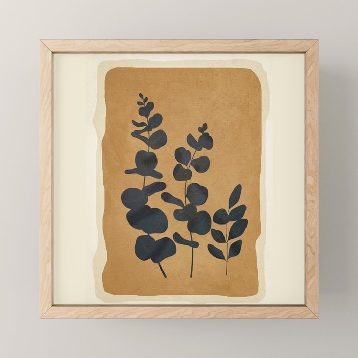 Leaf Design 1 Mini Art Print Gallery Image 1