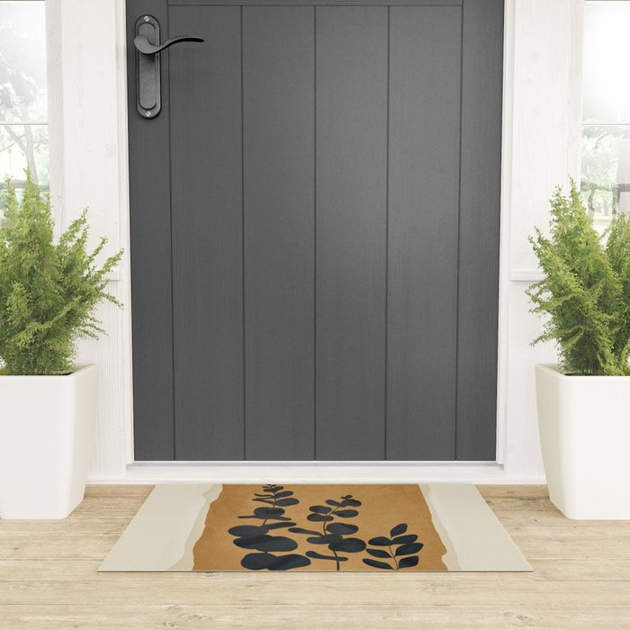 Leaf Design 1 Welcome Mat Gallery Image 3