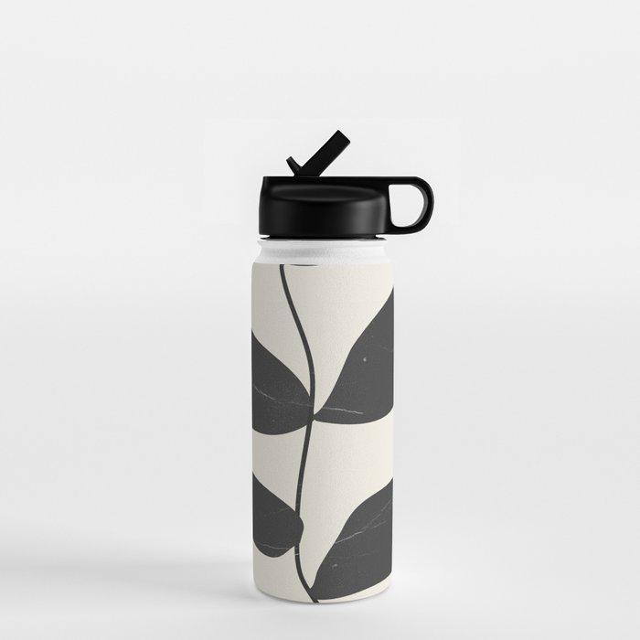 minimal plant Water Bottle Gallery Image 1