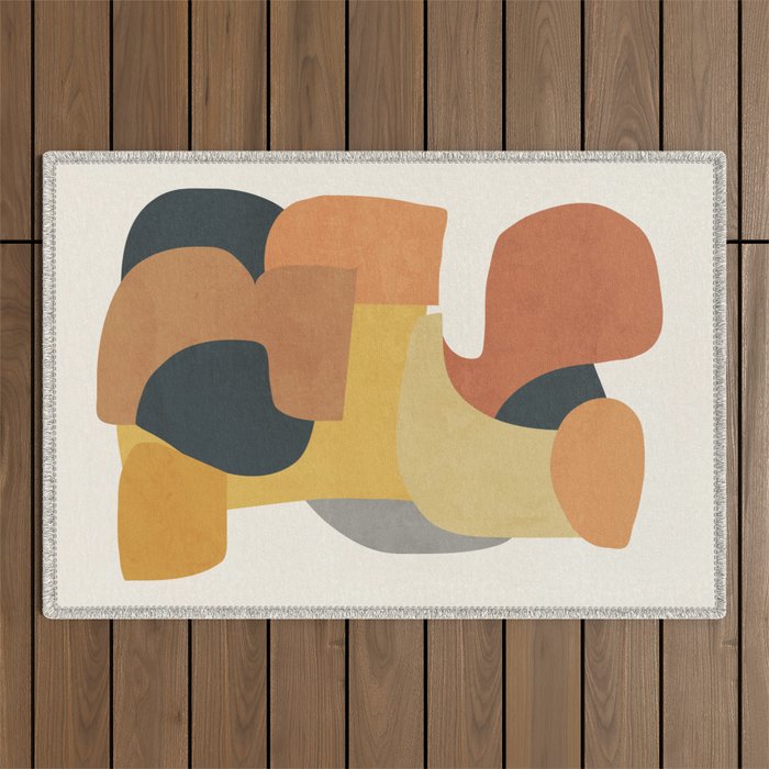 Modern Abstract Art 148 Outdoor Rug Gallery Image 1