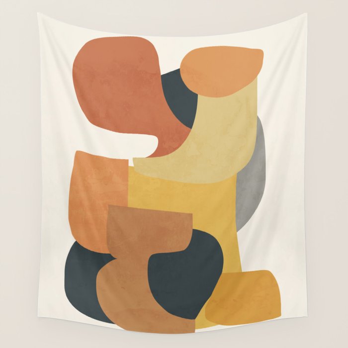 Modern Abstract Art 148 Wall Tapestry Gallery Image 1