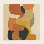 Modern Abstract Art 148 Wood Wall Art Gallery Image 1