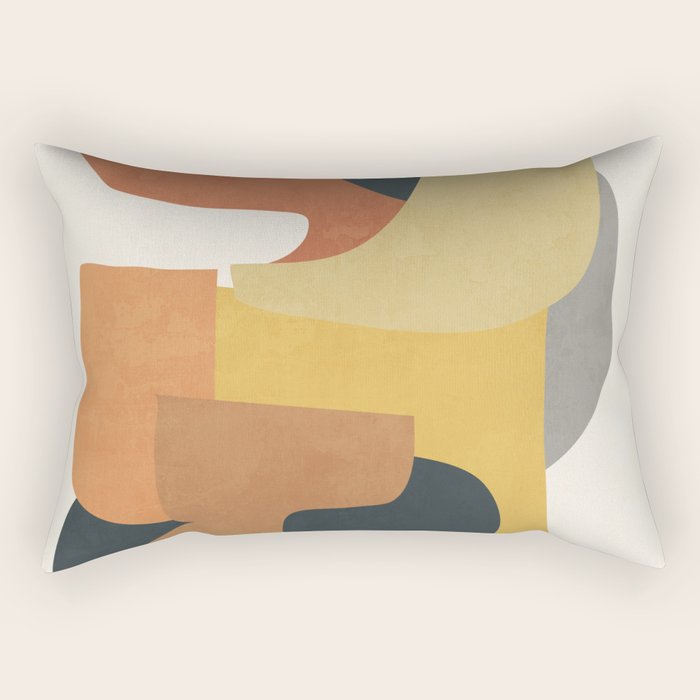 Modern Abstract Art 148 Rectangular Pillow Gallery Image 1