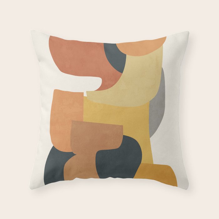 Modern Abstract Art 148 Throw Pillow Gallery Image 6