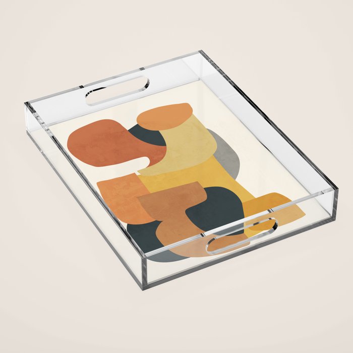 Modern Abstract Art 148 Acrylic Tray Gallery Image 1