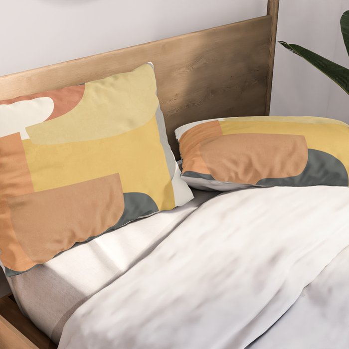 Modern Abstract Art 148 Pillow Sham Gallery Image 2