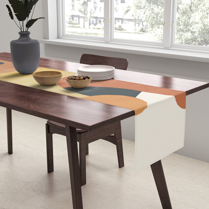 Modern Abstract Art 148 Table Runner Gallery Image 2