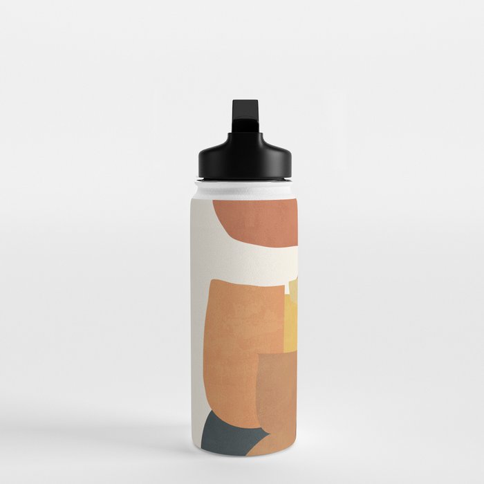 Modern Abstract Art 148 Water Bottle Gallery Image 3